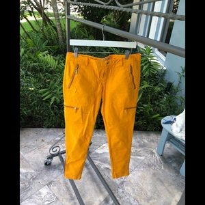 Michael Kors Orange Jeans w/ zip pockets. 8 NWOT